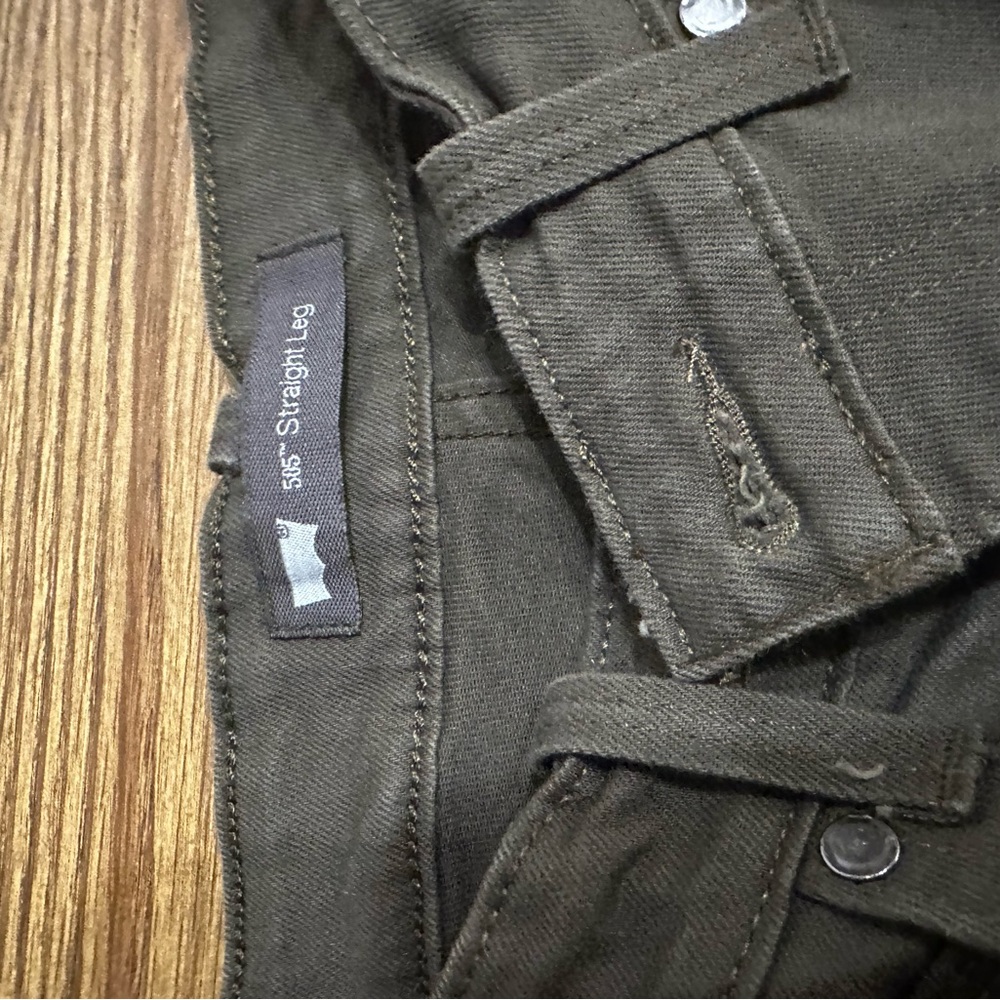 Levi's Women's Jeans in Olive Green